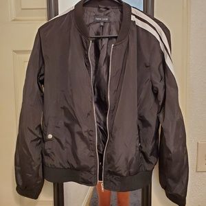 Black wind breaker jacket